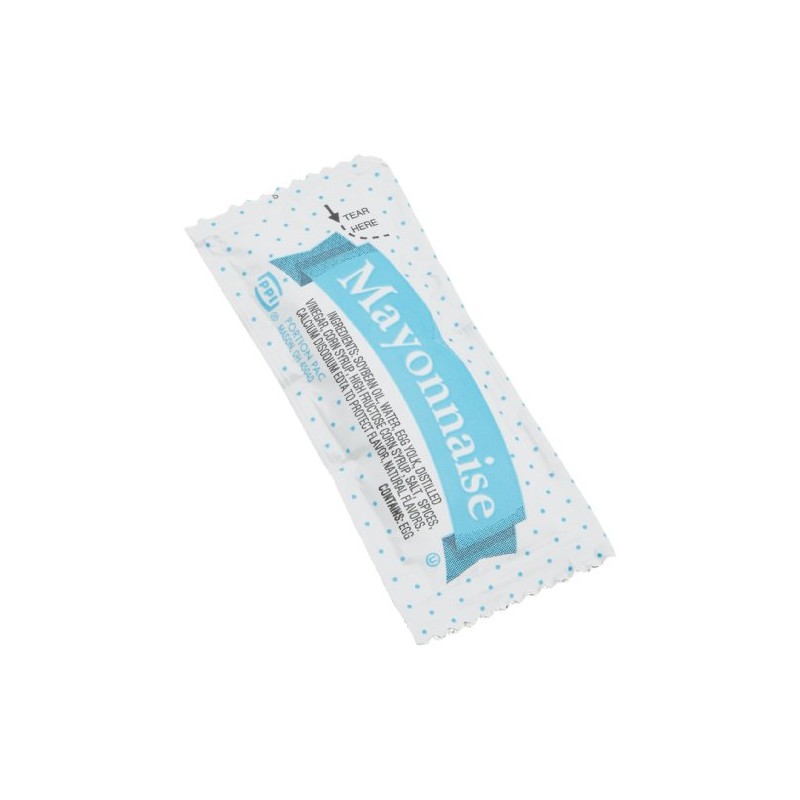 Portion Pack Mayonnaise, 0.32-Ounce Single Serve Packages (Pack of 200)
