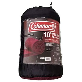 Coleman Coleman Fleece Sleeping Bag Envelope Type (Red)