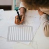 STOBOK Straight Line Stencil Stencil Line Drawing Stencil Writing Stencil