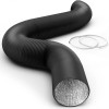 iPower Flexible 12 inch 25 Feet Aluminum Ducting 4 Layer