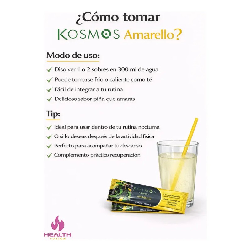 Kromasol - Kosmos Amarello By Kromasol 36 Sobres Citrato De