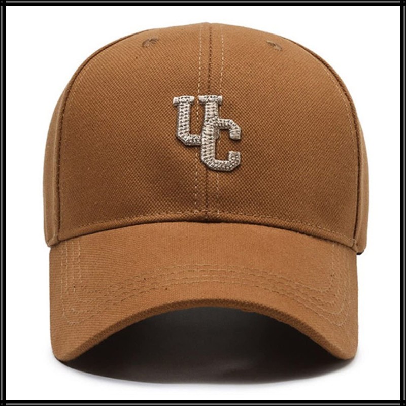 White Fang CA573 Plain Cap, Logo Hat, Sports, Running, UV