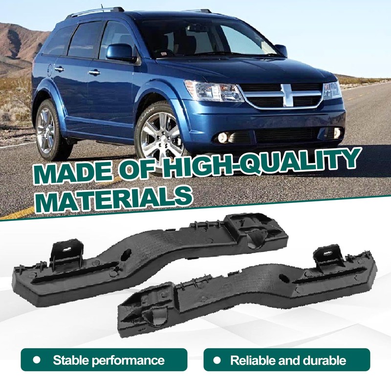 Front Bumper Bracket Support Set - Left & Right Pair