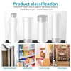 TOVINANNA Acrylic Shelf Dividers for Closet Organization: 6 Pack Tall
