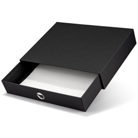 Rossler Soho A4 1 Drawer Filing Storage Box - Black