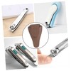 Outanaya 2Pcs Nail Scissors Sleeve PU Cuticle Clipper Protectors for