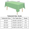 homing Rectangle Vinyl Tablecloth, Waterproof Spillproof Plastic Flannel Backed Table