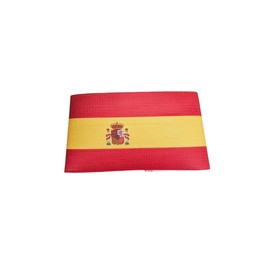 Armbands Football Captain Flag, Football Captain Armbands, Adjustable Elastic Football Captain Armbands (2, Spain, 8x30cm)