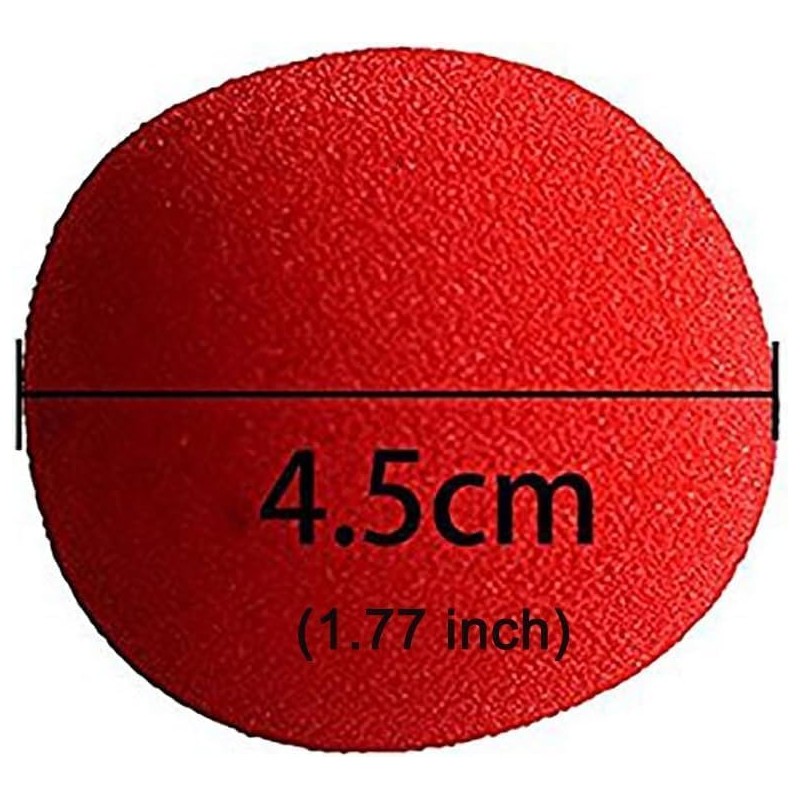 10 Pieces Red Magic Soft Red Sponge Balls Close-up Classic
