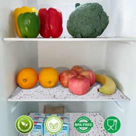 DwellAid Shelf Liner 12x120inch Kitchen Cabinets Liner Non Adhesive Kitchen Drawer Liner, White Waterproof Shelf Liner Durable Anti-Slip for Kitchen Cabinets Shelf Liners