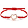 JENDEAR SHINE Rope Bracelet for Women Girls, Hand Braided Chain