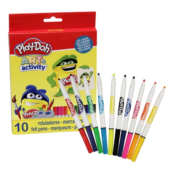 Play Doh Markers in Box - 5mm Tip - Bright