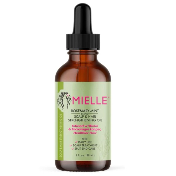 Mielle Organics Rosemary Mint Scalp & Hair Strengthening Oil Infused
