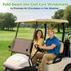 10L0L Golf Cart Windshield for Club Car Precedent 2004-Up, Tempo,