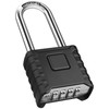 Diyife Heavy Duty Combination Padlocks Outdoor, [Weatherproof] Long Shackle 52mm