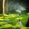 360 Degrees Adjustable Tripod Water Sprinkler Garden Lawn Irrigation Tool