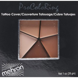 Mehron Makeup Tattoo Cover 5 Shades