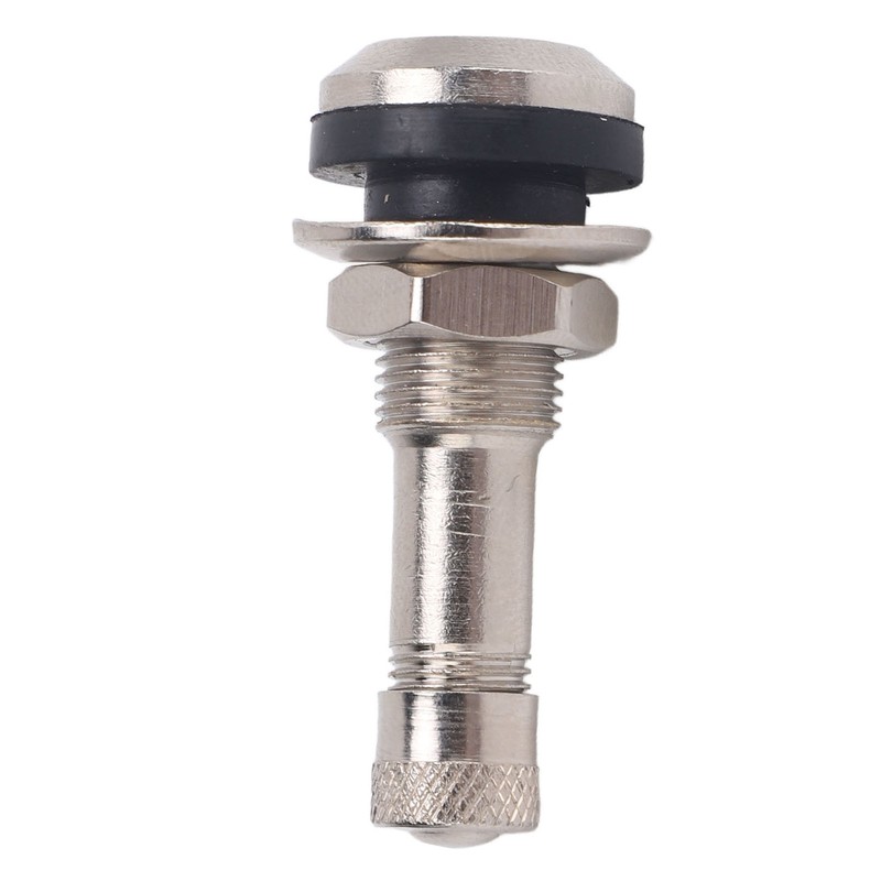 TR416 Tire Valve Stem 1.5 Inch Chrome Plated Clamp In