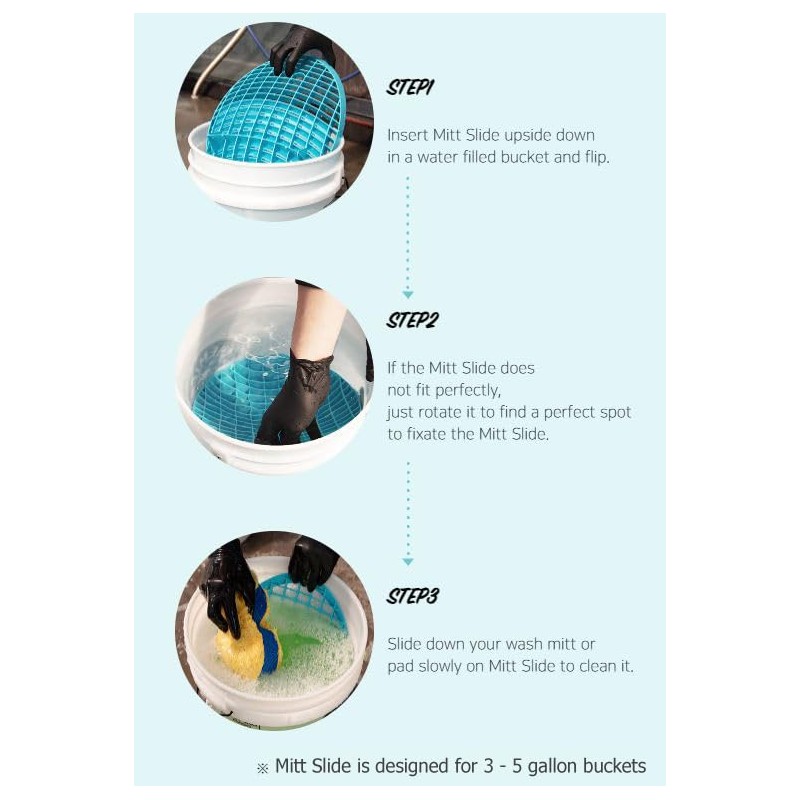 GarageMate Heininger Mitt Slide Dirt and Grit Separator for Car