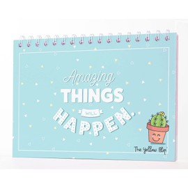 The Yellow Clip - Planificador Semanal con Stickers para Mujeres, Planner en Español sin fecha por semana