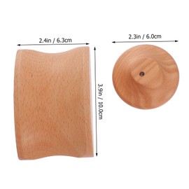 LALAFINA Wood and Alloy Headphone Stand Durable Headset Holder for Bedroom Office and Studio Polished Design with No Marks Fits to Headphones Practical and Stylish Storage