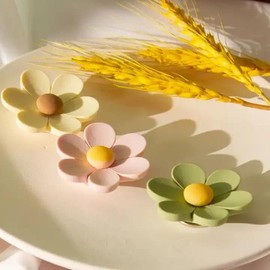 15pcs Flower Fridge Magnets, Large Daisy Refrigerator Magnet Colorful for Whiteboard Refrigerator Office Photo Cabinet Bulletin Board