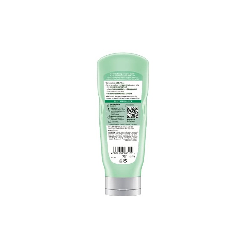 Guhl Kopfhaut Sensitiv Milde Sp√ºlung - Inhalt: 200 ml -