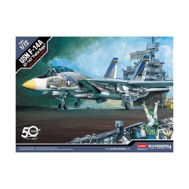 ACADEMY 1/72 12563 USN F-14A VF-143 Pukin Dogs Hobby Model Kits