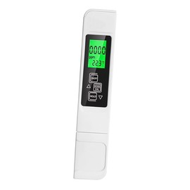 Ieron TDS EC-Tester-Messgerät, 3-in-1-Wasserqualitätstestmessgerät, LCD-Anzeige zur TDS EC-Temperaturmessung in Trinkwasser, Aquarien, Schwimmbädern, Spas, Hydrokulturen