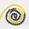 Plastic Chain, Yellow/Black, 1.5 x 0.8 x 32.8 ft (39