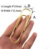 HAHIYO Paperclips 4 inch (100mm) Extra Large Paper Clips Sturdy