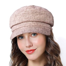 crazy bean Military Cap Women's Men's Vintage Army Cap Unisex Adjustable Baseball Cap Sun Hat Military Hat for Sports Travel Hiking, pink