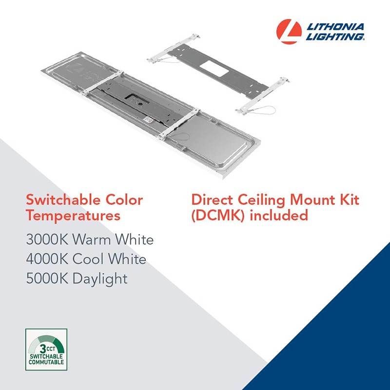Lithonia Lighting CPANL 2x4 LED Flat Panel Light, 2 ft.