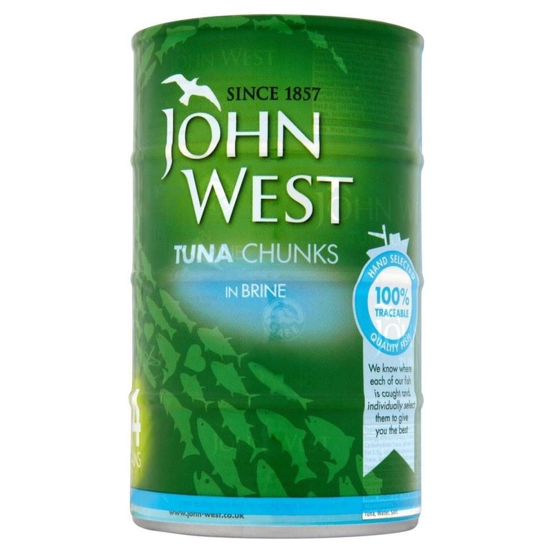 John West Tuna Chunks in Brine (4x160g)