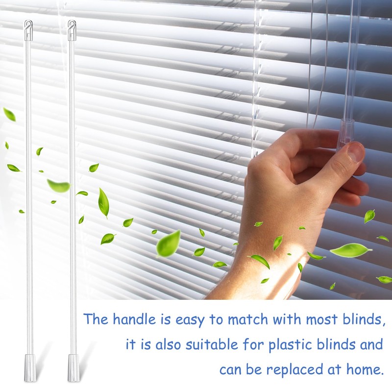2 Pack Blind Wand Vertical Blinds Replacement Parts Blind Stick
