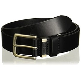 Fossil Men's Jay Leather Casual Dress Every Day Belt, Size 44, Black