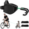 MAIKEHIGH Bike Tow Rope for Kids, Retractable Towing Strap System