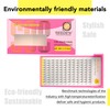 SEEDEW Premade 10D Fans Eyelash Extensions,Pointed Thin Base Professional Mega