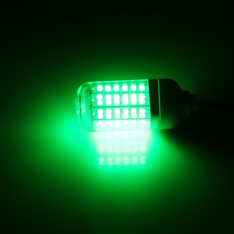 12V 15W Underwater Fishing Attract Light LED Lamp Fish Finding