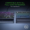 Razer Ergonomic Wrist Rest Pro for Full-Sized Keyboards: Cooling Gel