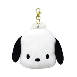 K Company Sanrio Characters Face Pass Case, Pochacco CPC1-PC H 4.4 x W 5.2 x D 1.6 inches (11.2 x 13.3 x 4 cm)