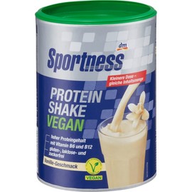 독일 디엠 스포츠니스 비건 단백질 파우더 바닐라 맛 300g DM Sportsness Vegan Protein Powder Vanilla Flavor 300g