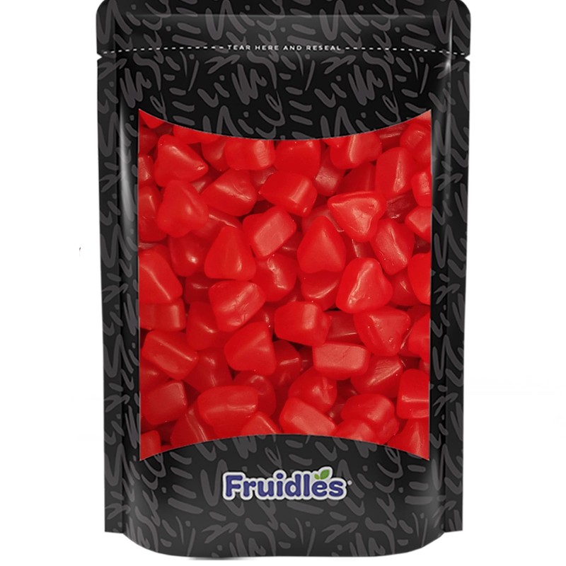Fruidles Valentine's Cherry JuJu Hearts Jelly 1 Pound, Delicious Gummy
