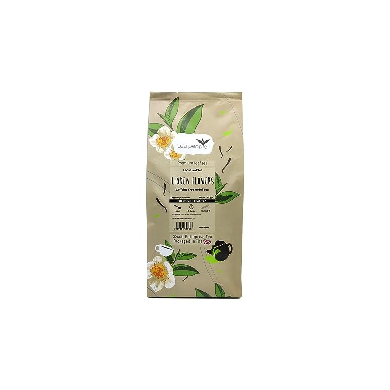 Tea People Linden Flowers, 250 g Loose Leaf Tea in