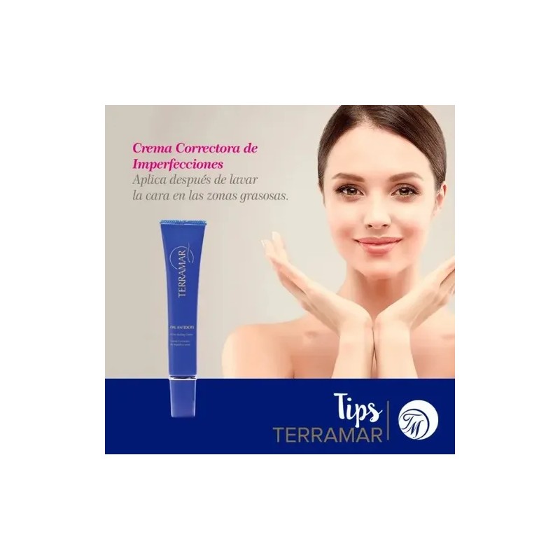 Crema Facial Correctora Focalizada Oil Antidote Terramar 20g