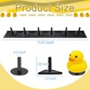 SWLOR Duck Holder,Adjustable Duck Plugs,Holds up to 12 Ducks,Rubber Duck