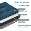 baibu 12 Inches Square Seat Cushion Set of 2, Super