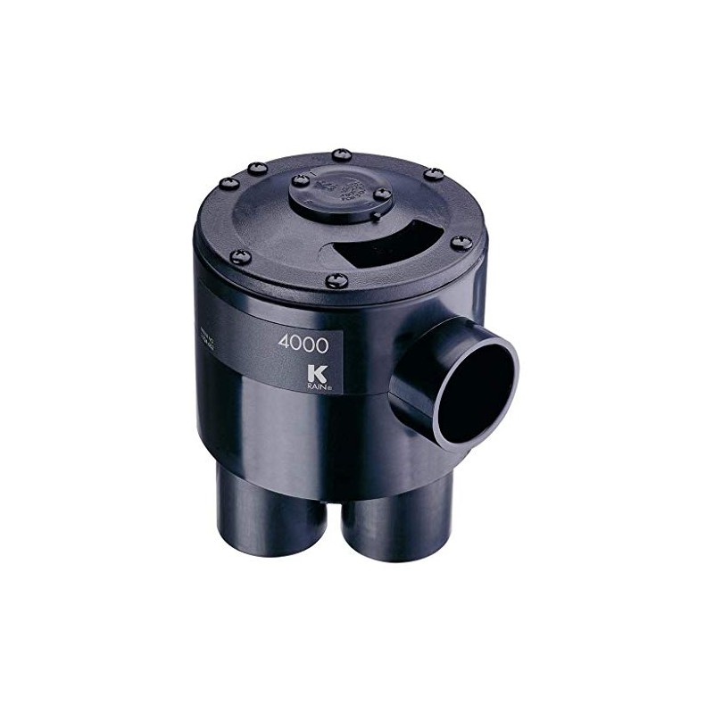 K-Rain 4000 Series Indexing Valve: 4 Outlet, 2 Zones
