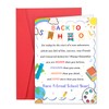 Back to School Card Gifts for Kids, Aesthetic Back to