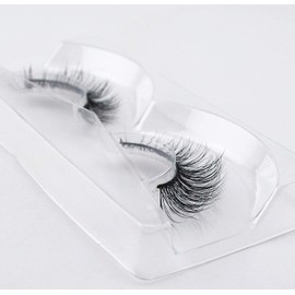 3D Mink Eyelashes Hand Made False Eye Lashes Criss Cross Makeup Natural Look